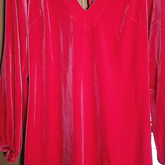****SOLD****     Free People Velvet Dress - Picture 3 of 9